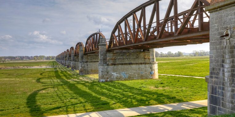 Eisenbahnbrücke Dömitz Langendorf